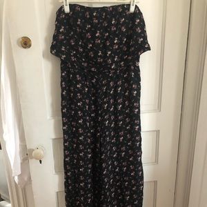 American Eagle strapless jumpsuit